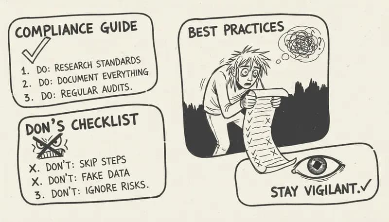 Best practices checklist visualization