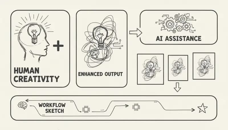Human creativity enhancement process