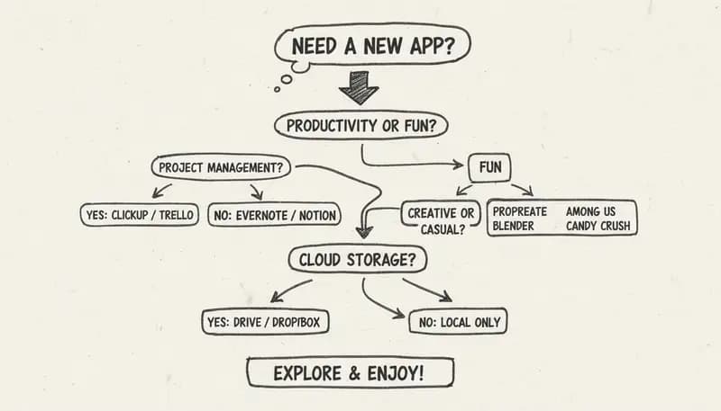 Decision tree infographic