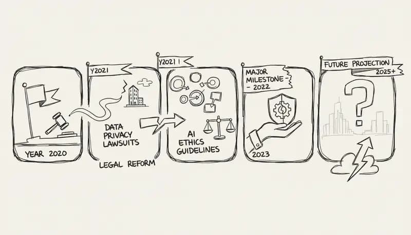 Future timeline of expected legal developments