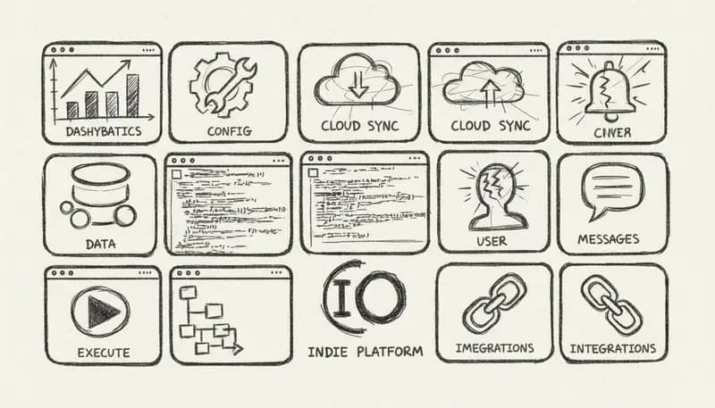 Grid of AI music platform interfaces and logos