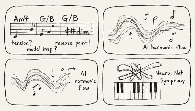 Music theory application in AI generation
