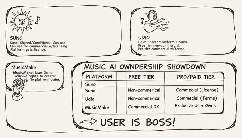 Platform ownership comparison chart