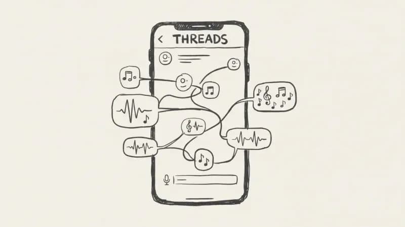 Threads audio integration - sparse sketch