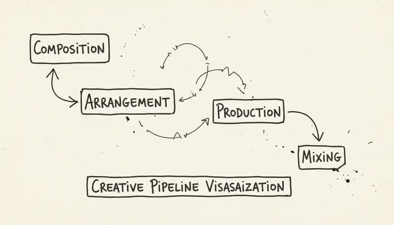 Workflow stages with recommended AI tools