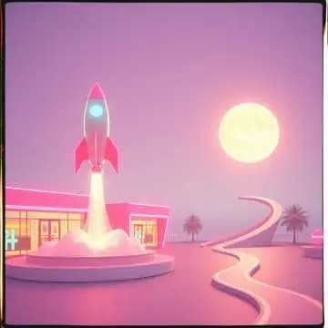 シャボンのロケット