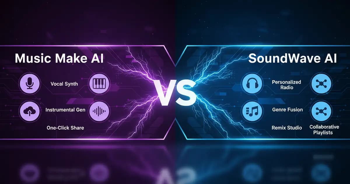 Suno vs MusicMake.ai 2026:哪个 AI 音乐生成器更好? Suno vs MusicMake.ai 2026:哪个 AI 音乐生成器更好?