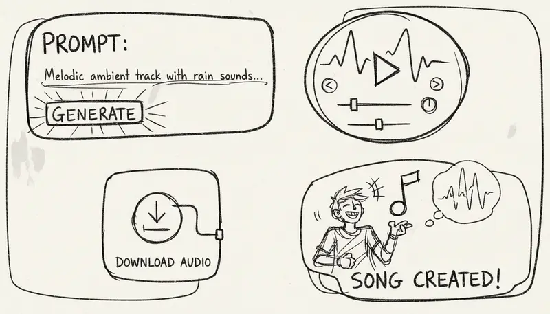 Song creation interface walkthrough