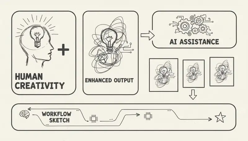 Human creativity enhancement process