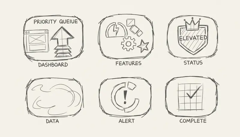 Premier plan dashboard with advanced features and priority queue status