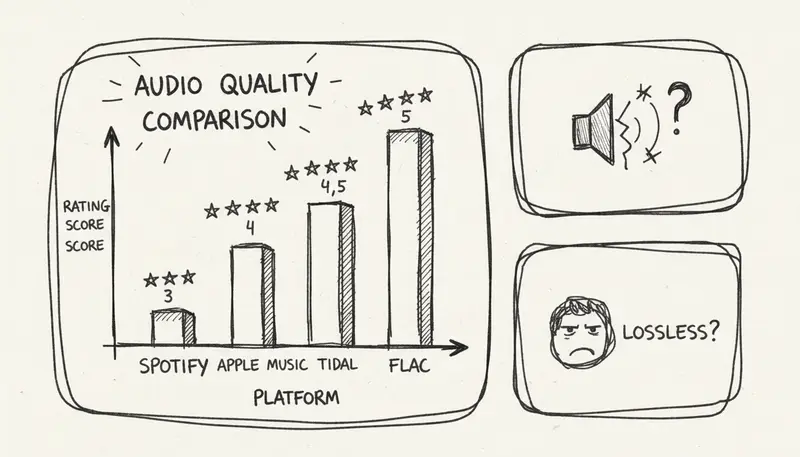 Quality comparison chart