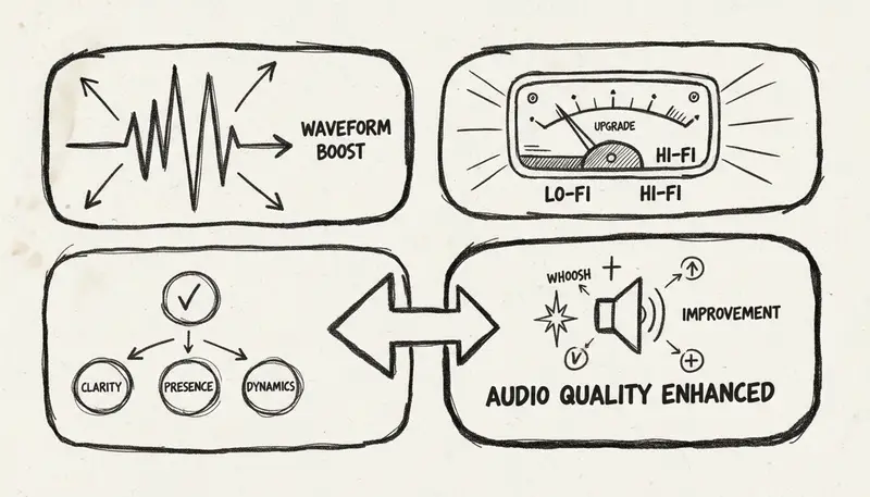 Audio quality enhancement techniques