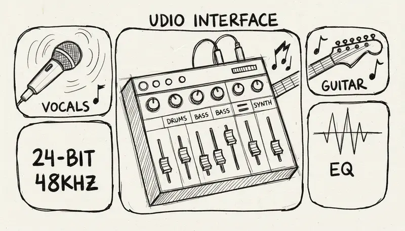 Udio AI music generator clean interface