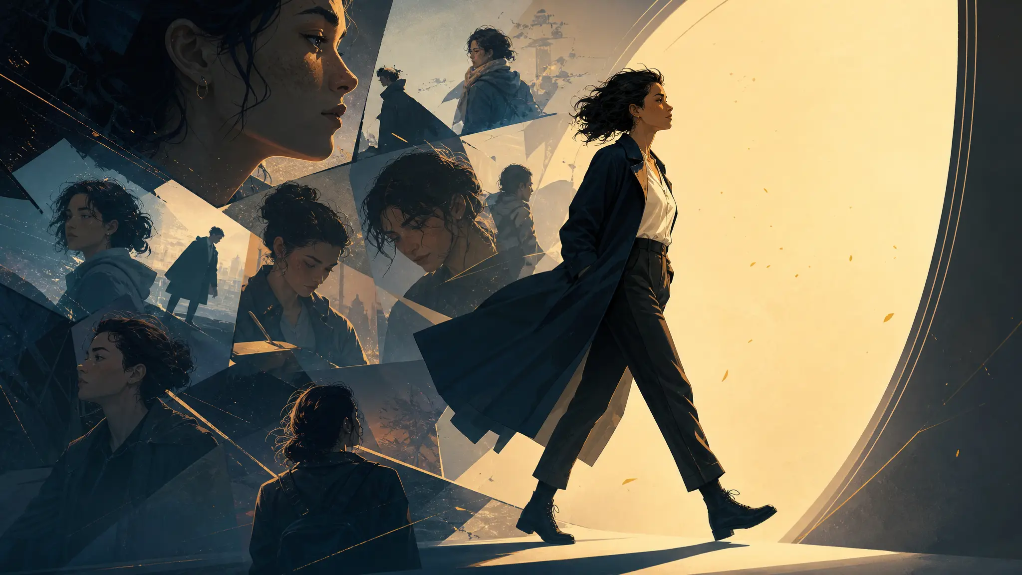 Atmospheric poster for the Introduce Me with a Song template