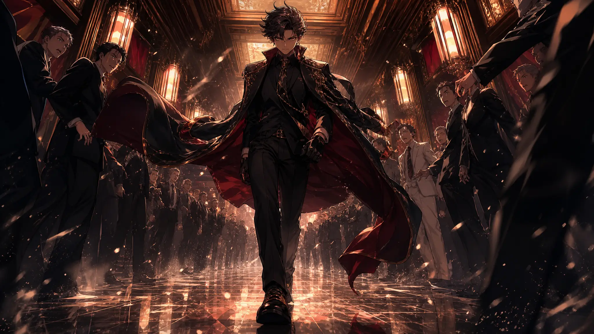 Atmospheric poster for the Main Character Entrance BGM template