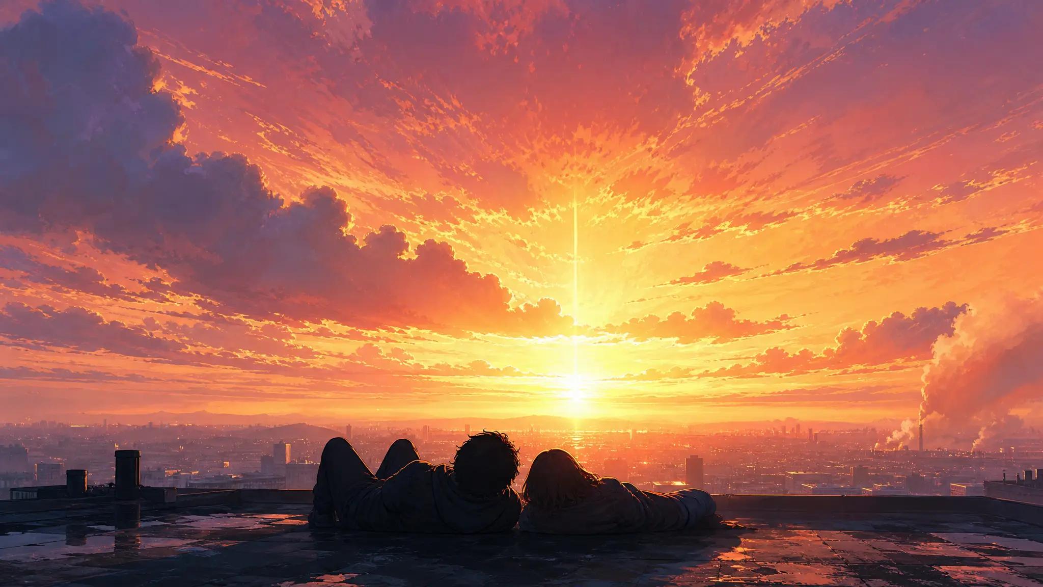 Atmospheric poster for the POV: Last Day Before the World Ends template